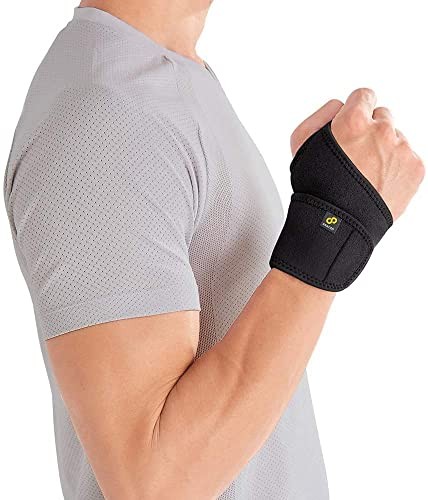 Bracoo WS10 Wrist Support Brace, Hand Support, Adjustable Wrist Wrap Strap for