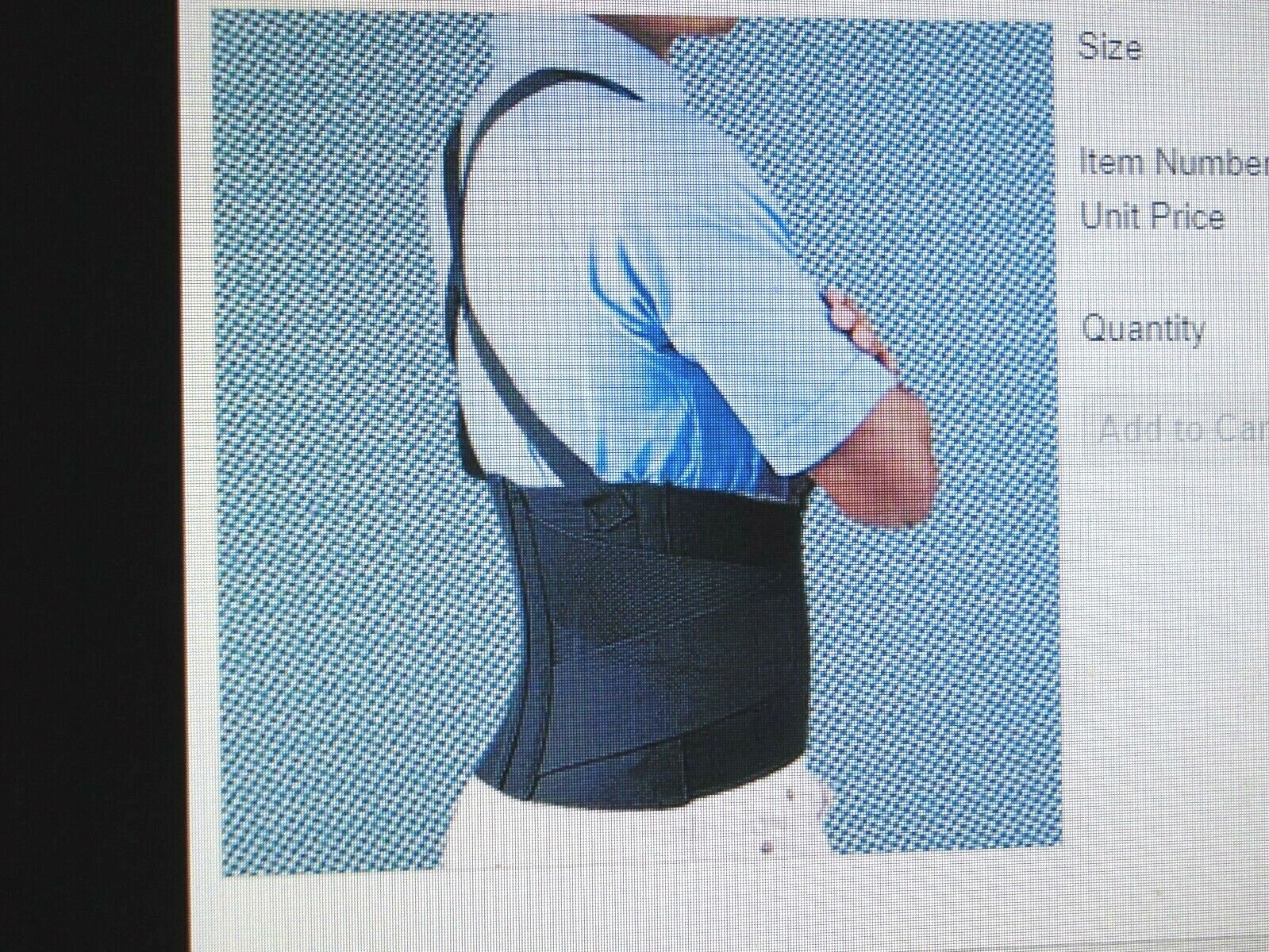 FLEX SUPPORT INDUSTRIAL SAFETY BACK BELT W/ ADDITIONAL SIDE STRAPS (4)