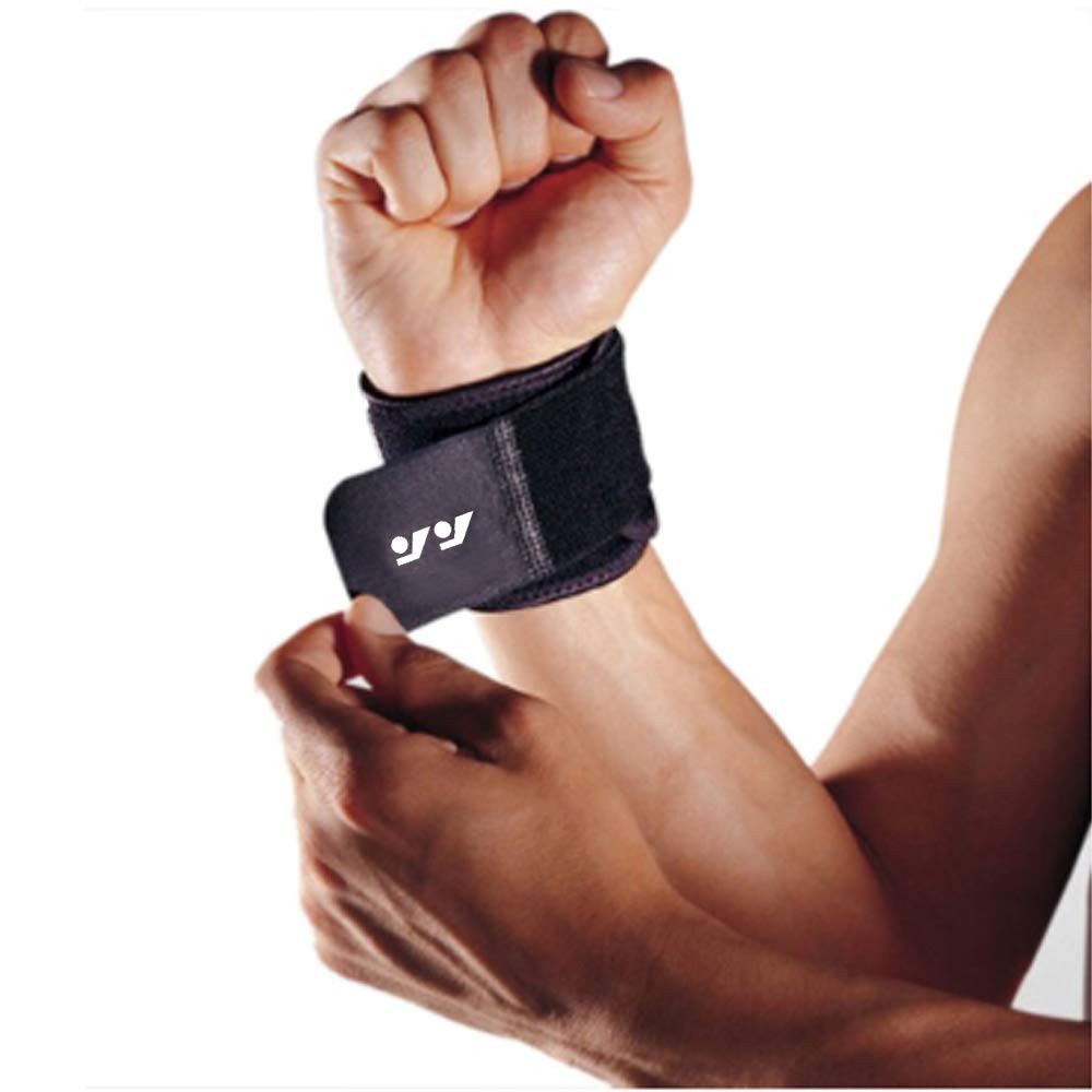 Wrist Brace for Ganglion Cyst, Arthritis, Carpal One Size, Black-2pack