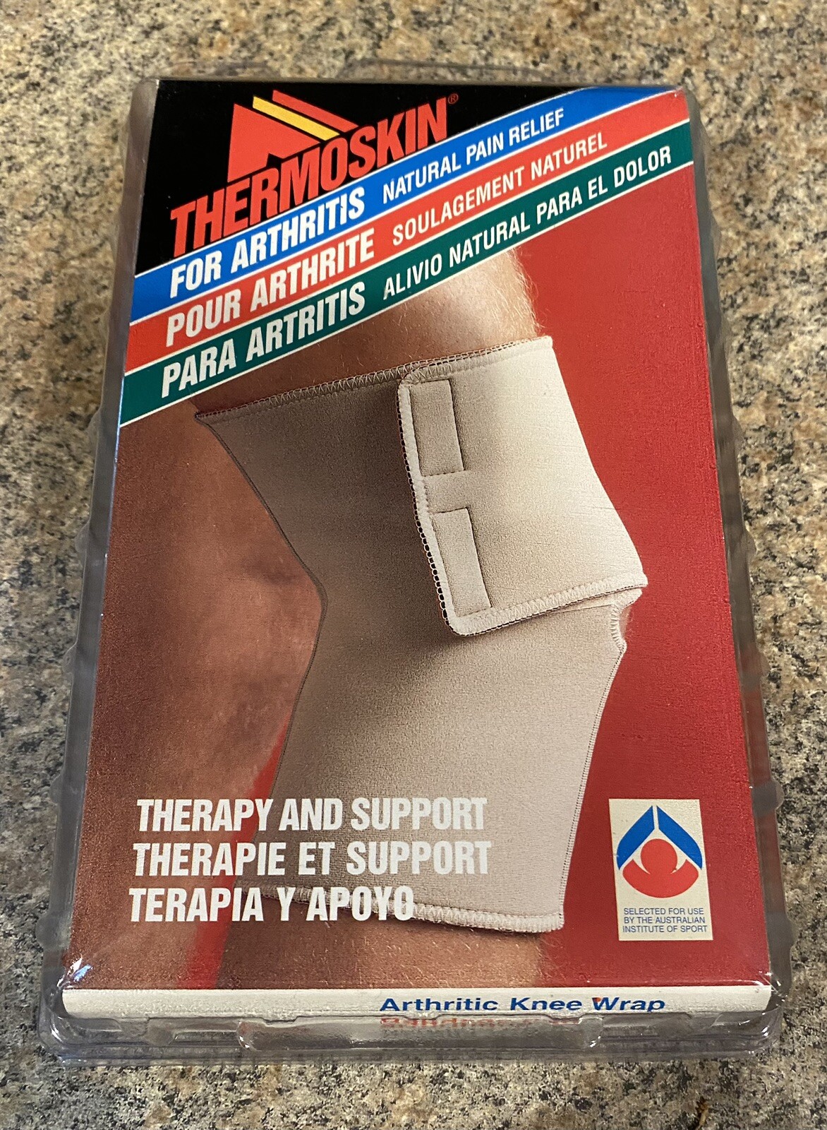Thermoskin Arthritic Knee Wrap Therapy And Support Size Small 12-13 3/4” New