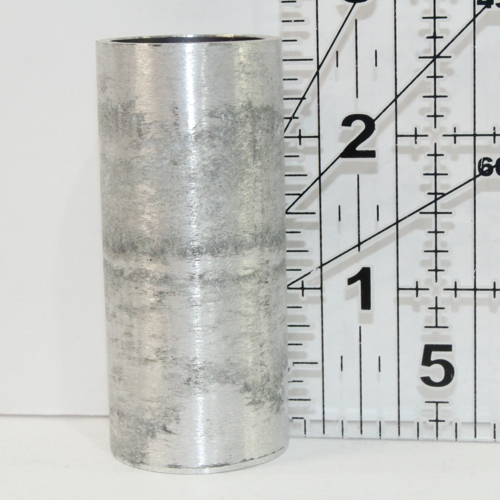 PROSTHETIC Silver Aluminum 30mm Foot Pylon Adapter Tube Length: 2.6″ / 66mm