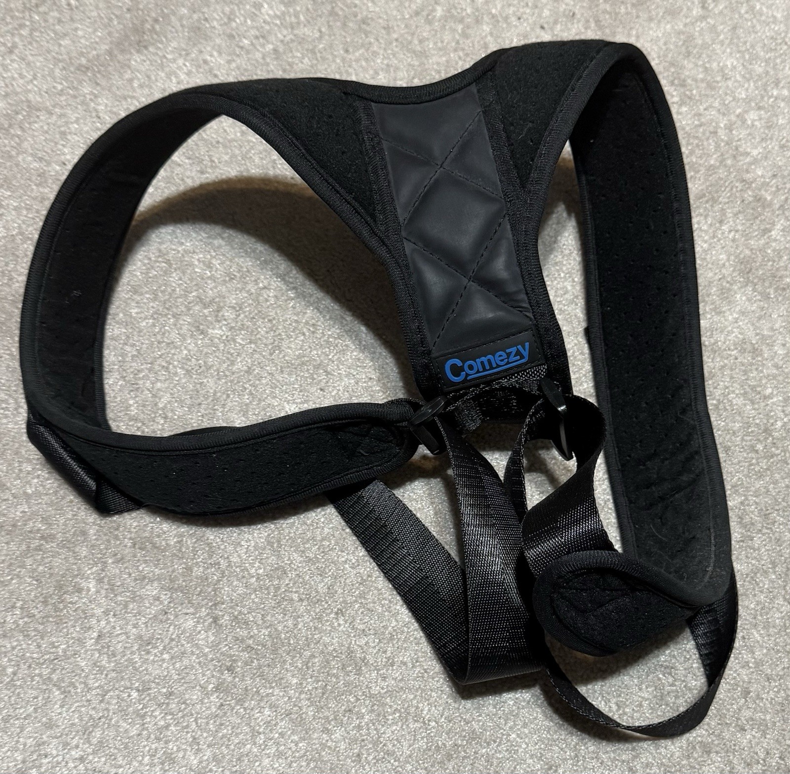 Comezy Black Posture Corrector Belt