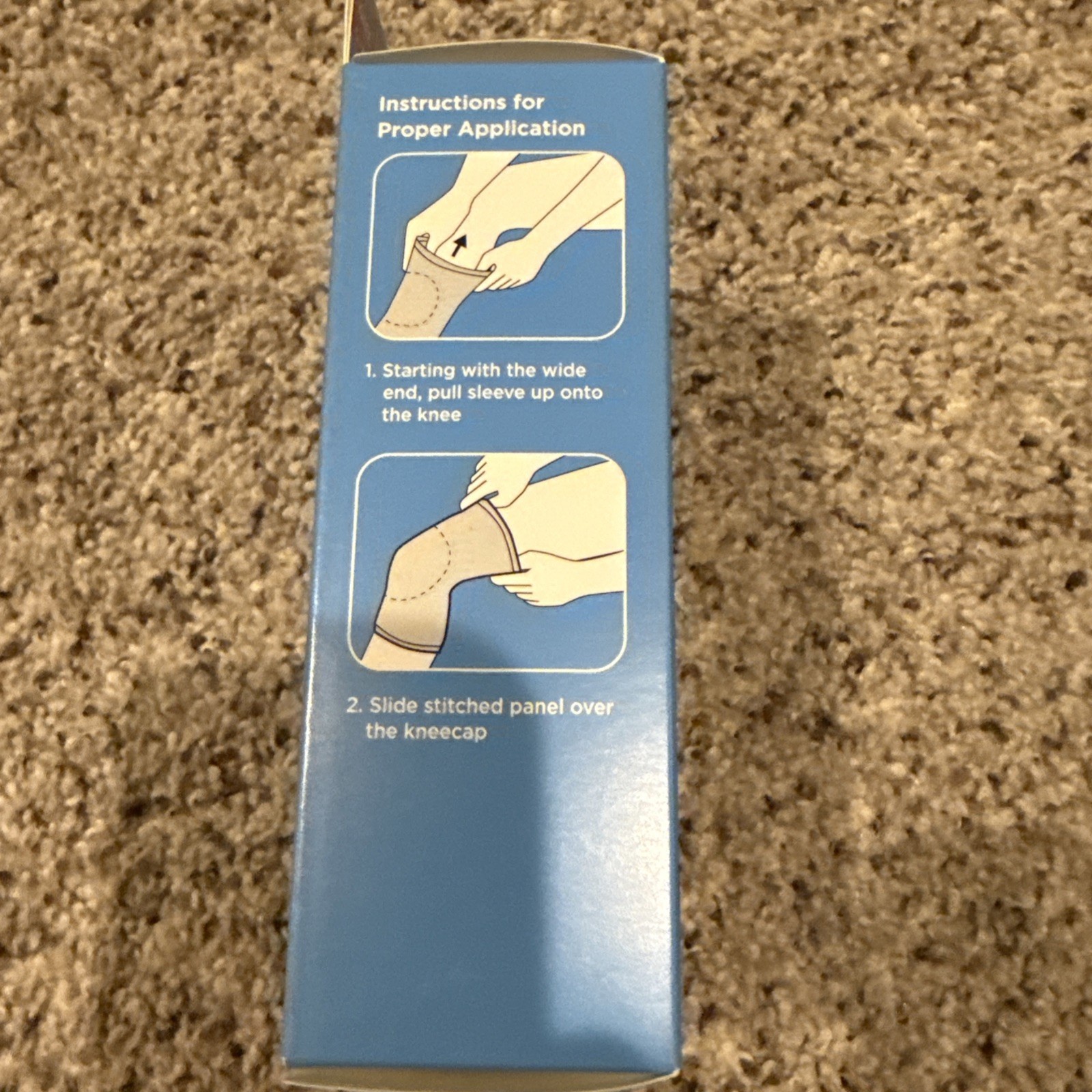 Compression Knee Sleeve Walgreens Moderate Support Size L/XL . Fits R/L