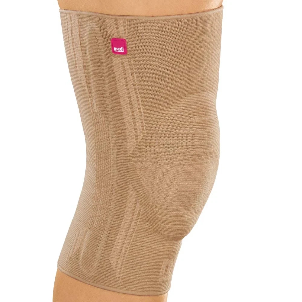 Medi Genumedi Knee Support Moisture-Wicking Comfort with Silicone Patella Ring