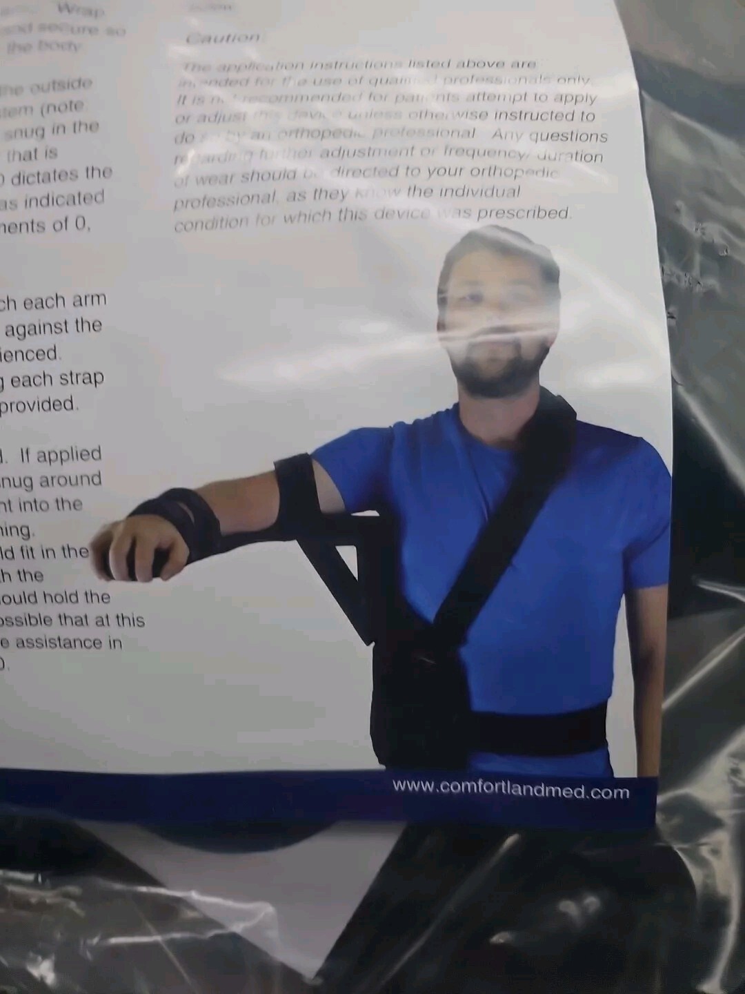 Comfortmax CK-800 Shoulder Arm Abduction System One Size Adjustable New NIP