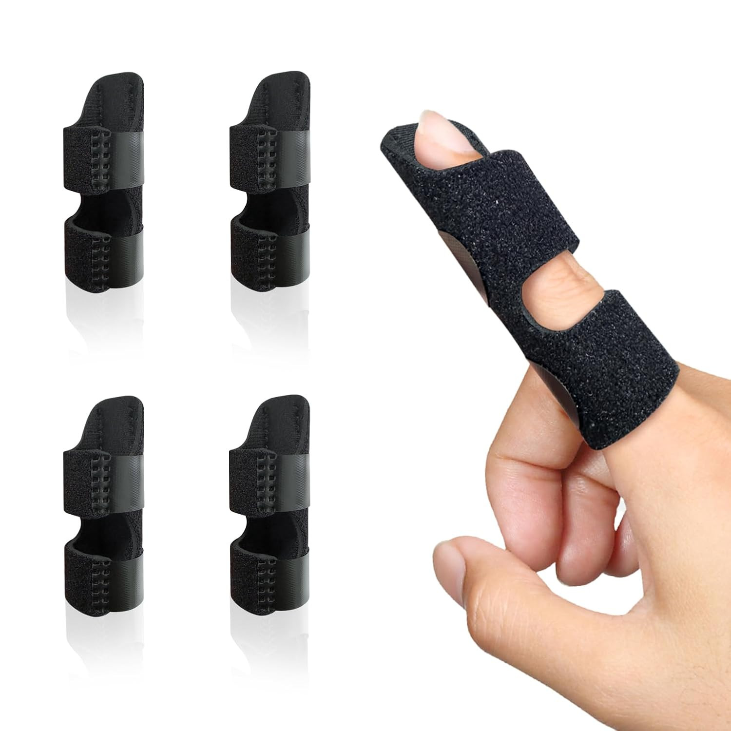 Finger Splint, Universal Trigger Finger Brace for Broken/Arthritis Pain and Spra