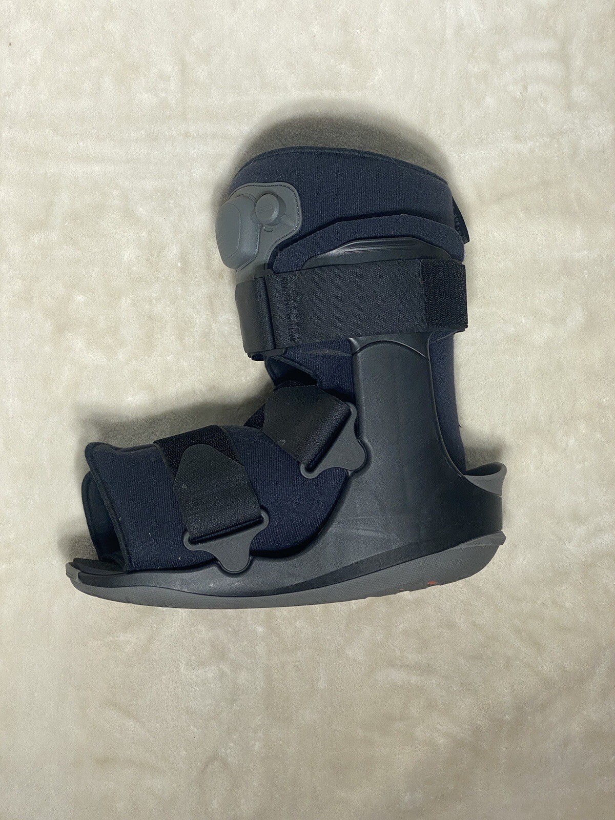 BREG 20″ Full Shell Walking Boot with Pump Large Orthopedic Walker EUC