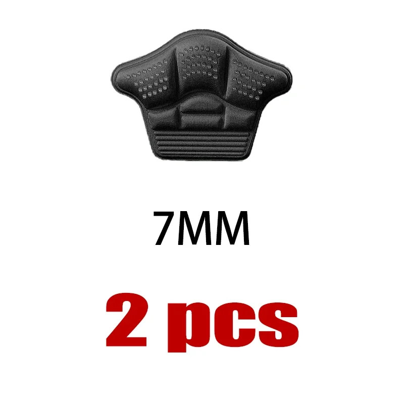5D Antiwear Heel Pad Sneakers High Heels Rear Anti Fall Insole Self Adhesive