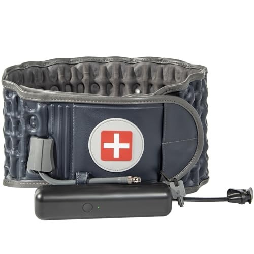 Electric Inflatable Back Support Belt – Lumbar Pain Relief, Air Traction Device