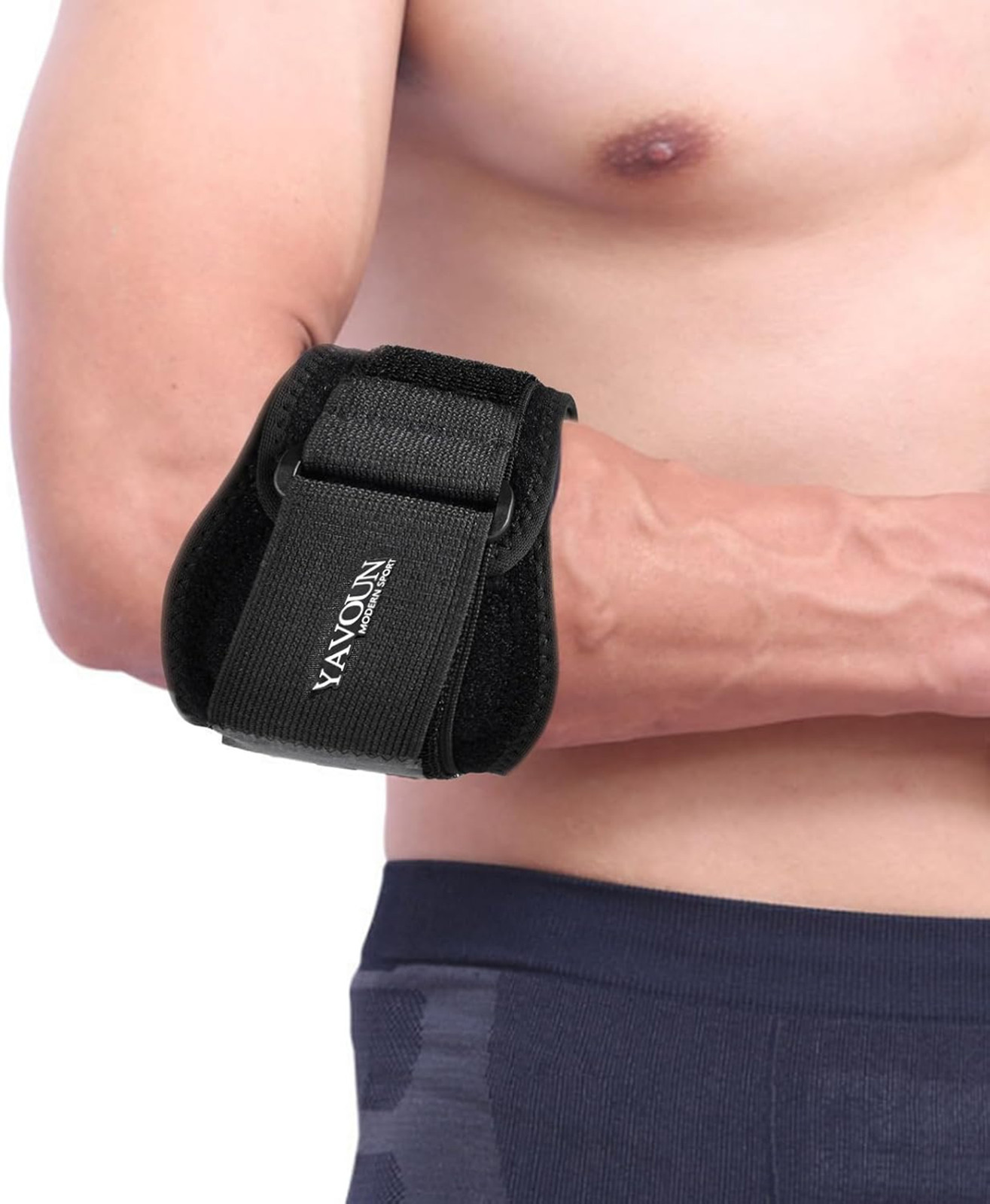 Forearm Wraps for Pain, Tennis Elbow Brace Tendonitis Support Adjustable Elbow