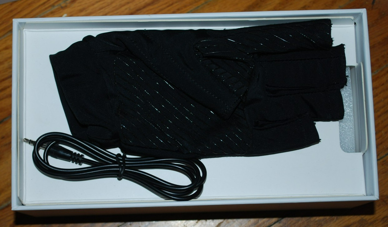 Syrebo SY-HRC10 Black Portable Soft Rehab Glove Left Hand