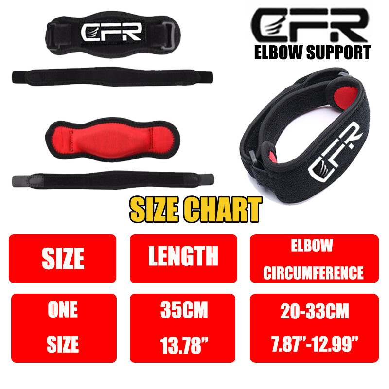 Tennis Elbow Brace Strap Tendonitis Golfers Band Golf Pain Relief Pad Support US