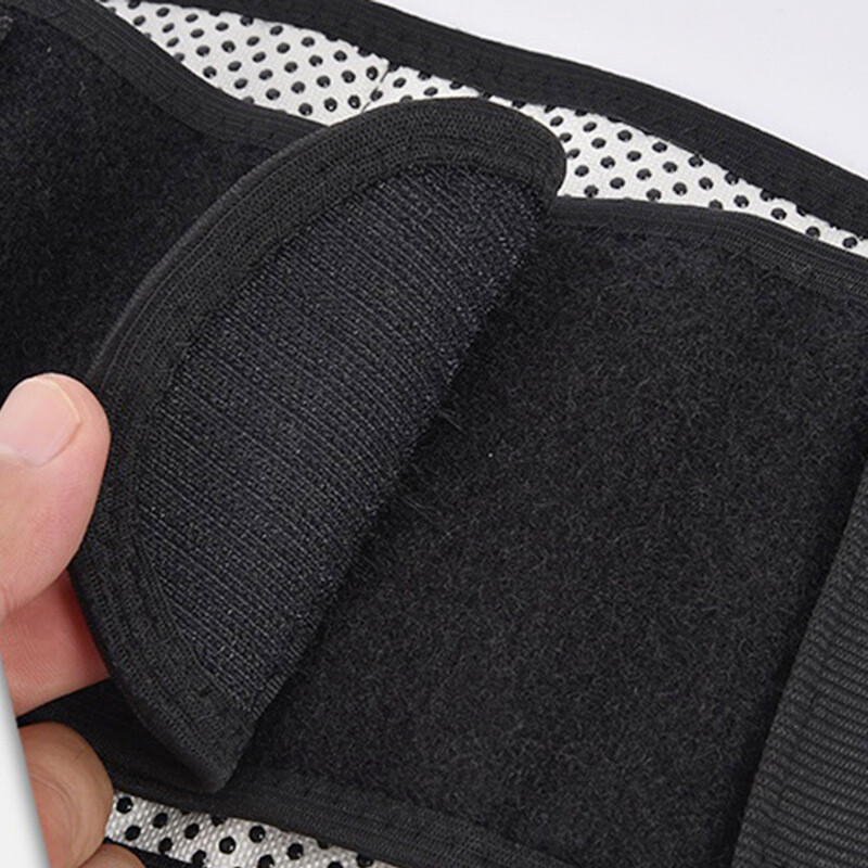 Magnetic Self Heating Back Support Brace Lumbar Lower Waist Belt Pain Relief Men