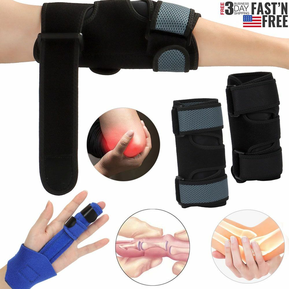 Tennis Elbow / Finger Brace Support Splint Arm Tendonitis Joint Pain Arthritis