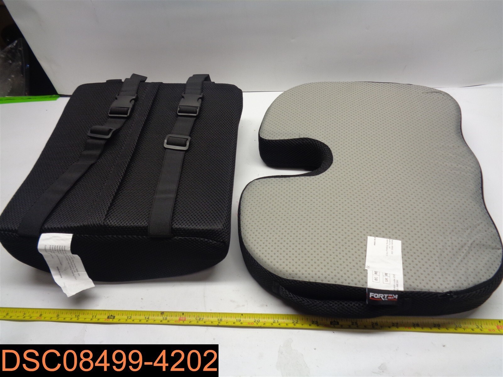 Fortem LUMBAR AND SEAT CUSHION SC-MESH, SCLS-BLACK, 858080006241