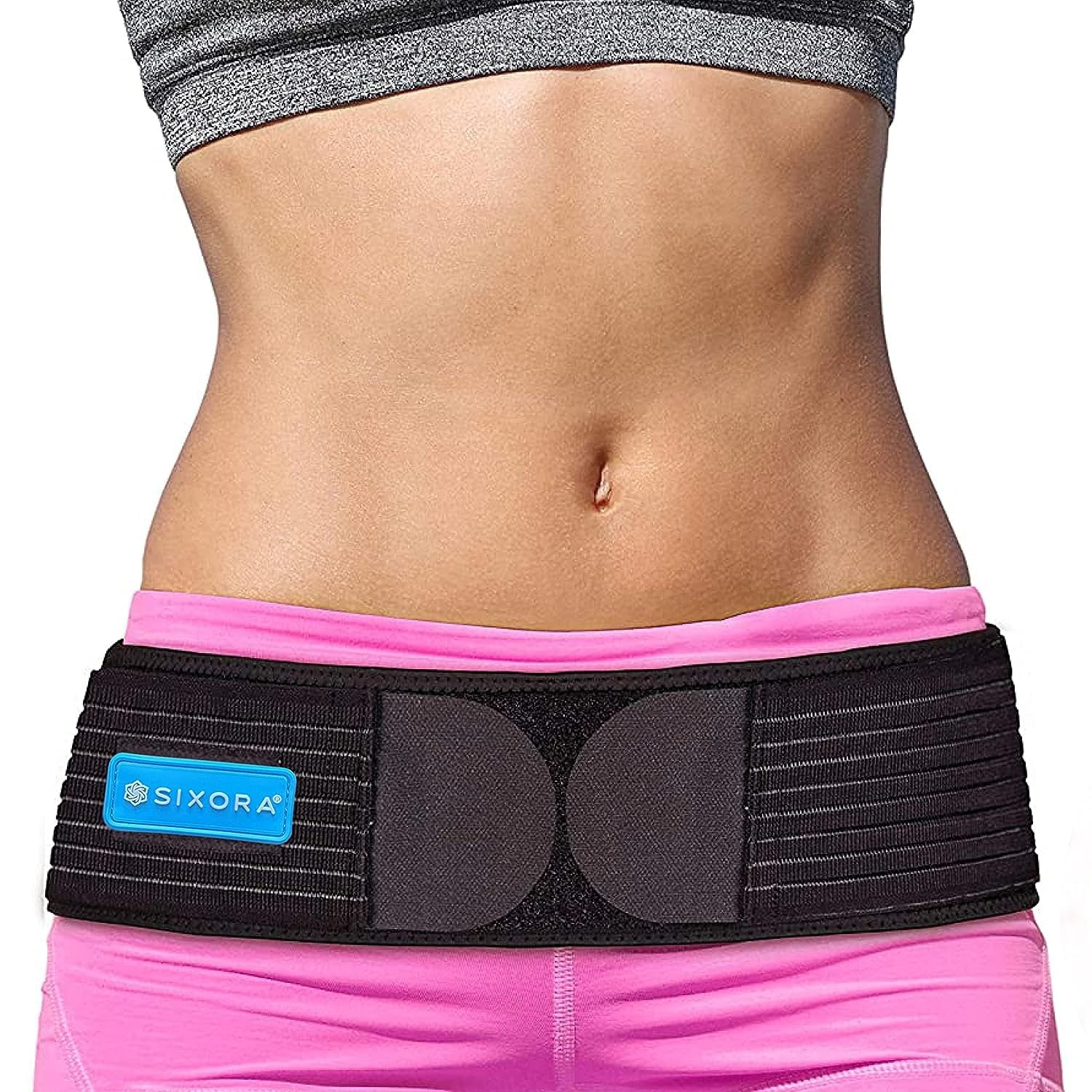 Sixora Back Brace for Lower Back Pain Women & Men – Sciatic Nerve Brace & Back B
