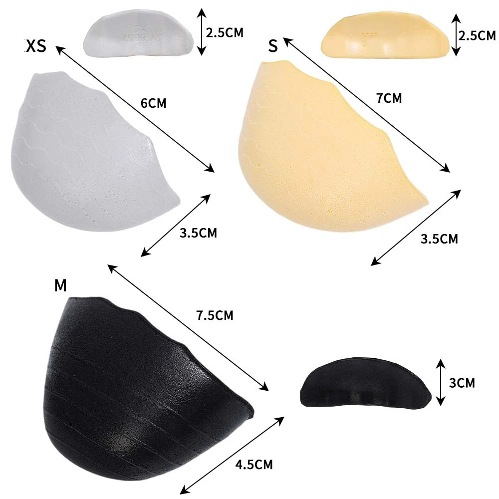 Anti Slip Sponge Forefoot Insert Pads Adjustable Shoe Size Toe Pad Toe Front Cus