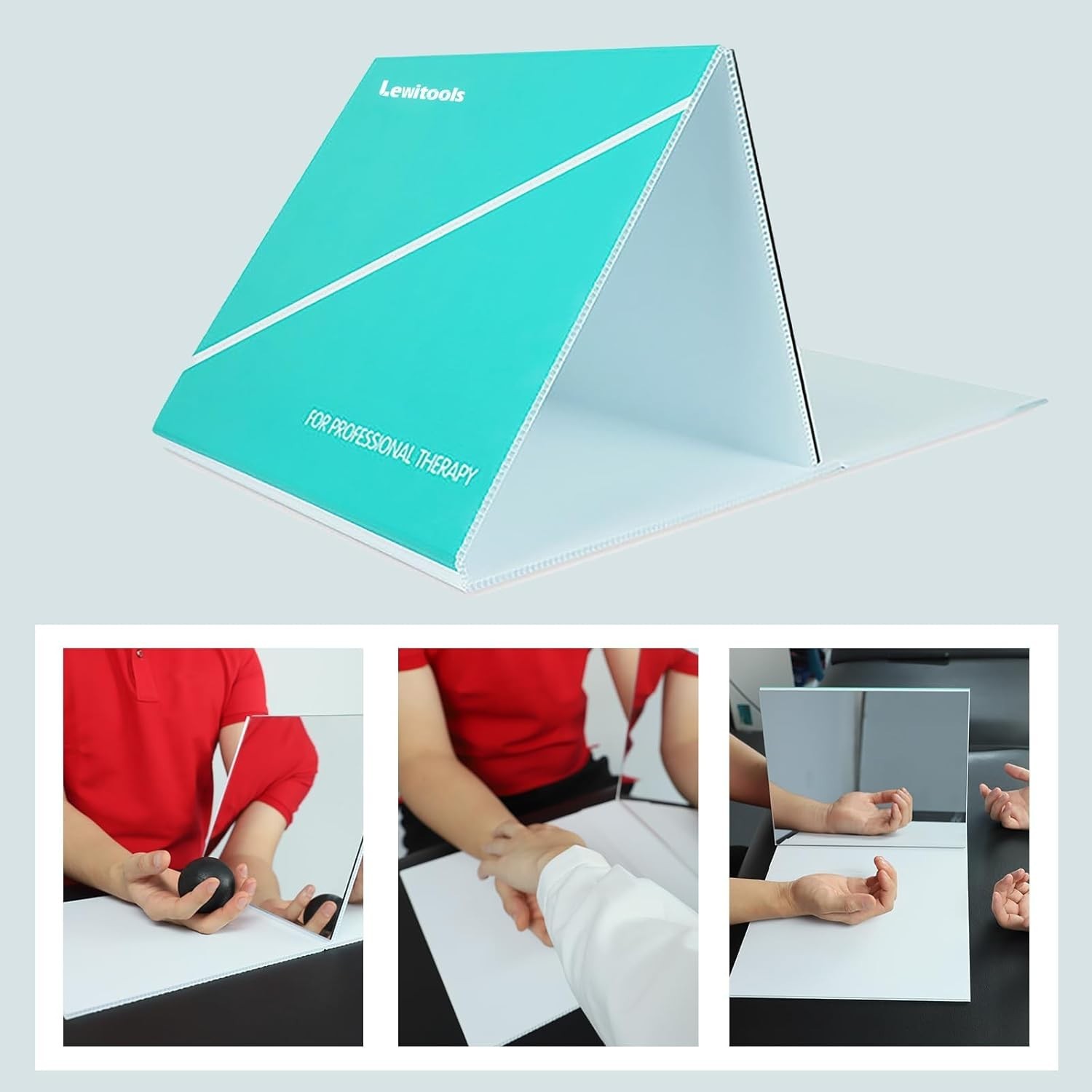 Lightweight Folding Mirror Therapy Box for Effective Hand & Arm Rehabilitation