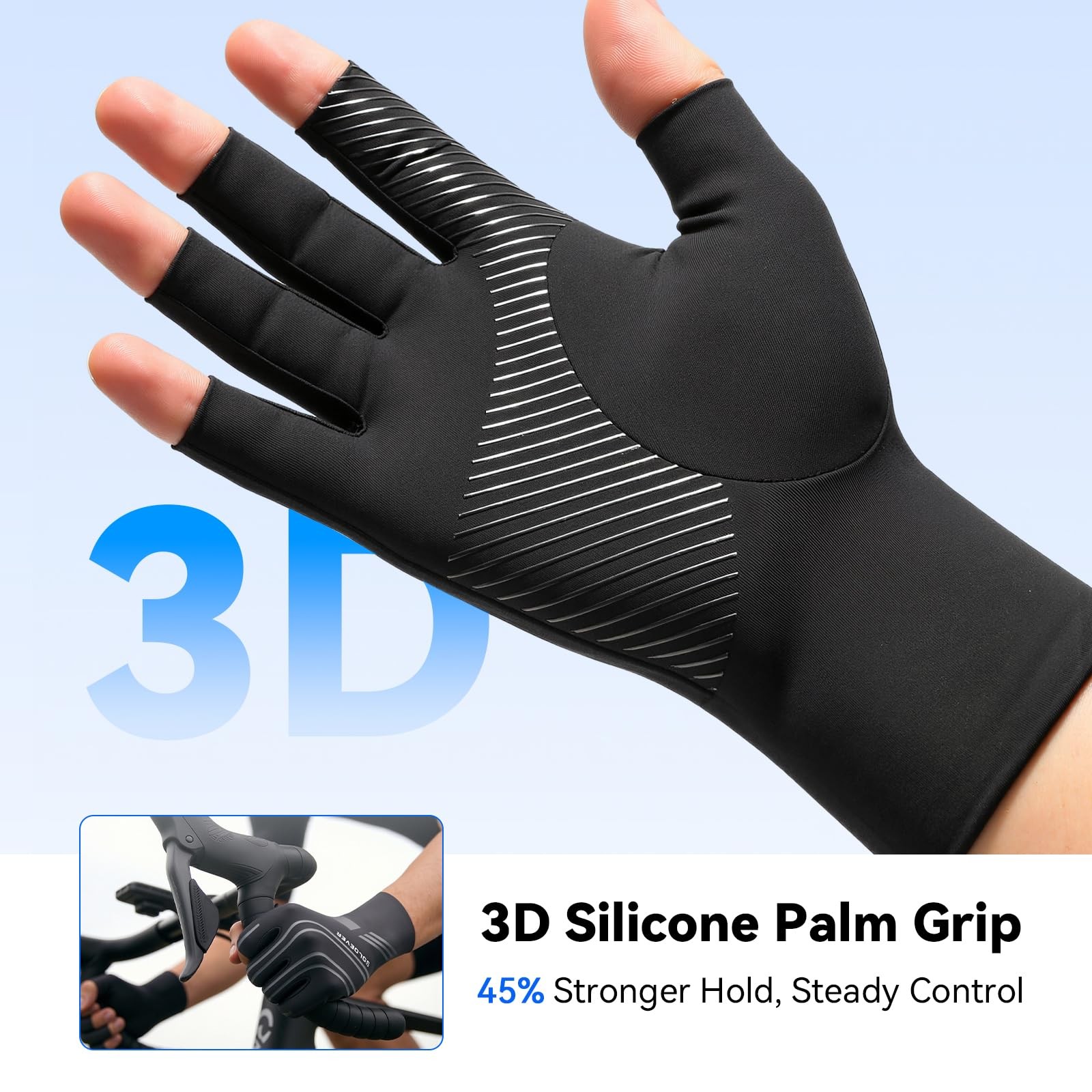 SOLOEVER Upgraded All-Around Compression Arthritis Gloves for Women and Men |…