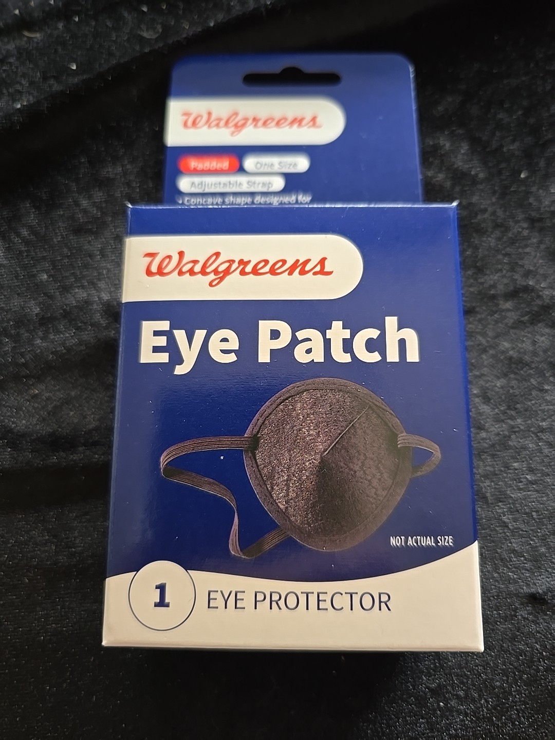 Walgreens ~Eyepatch ~Padded ~One Size ~Adjustable Strap New