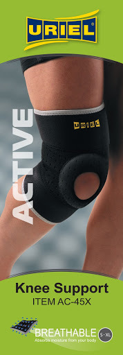 URIEL Active Knee Support with Open Patella