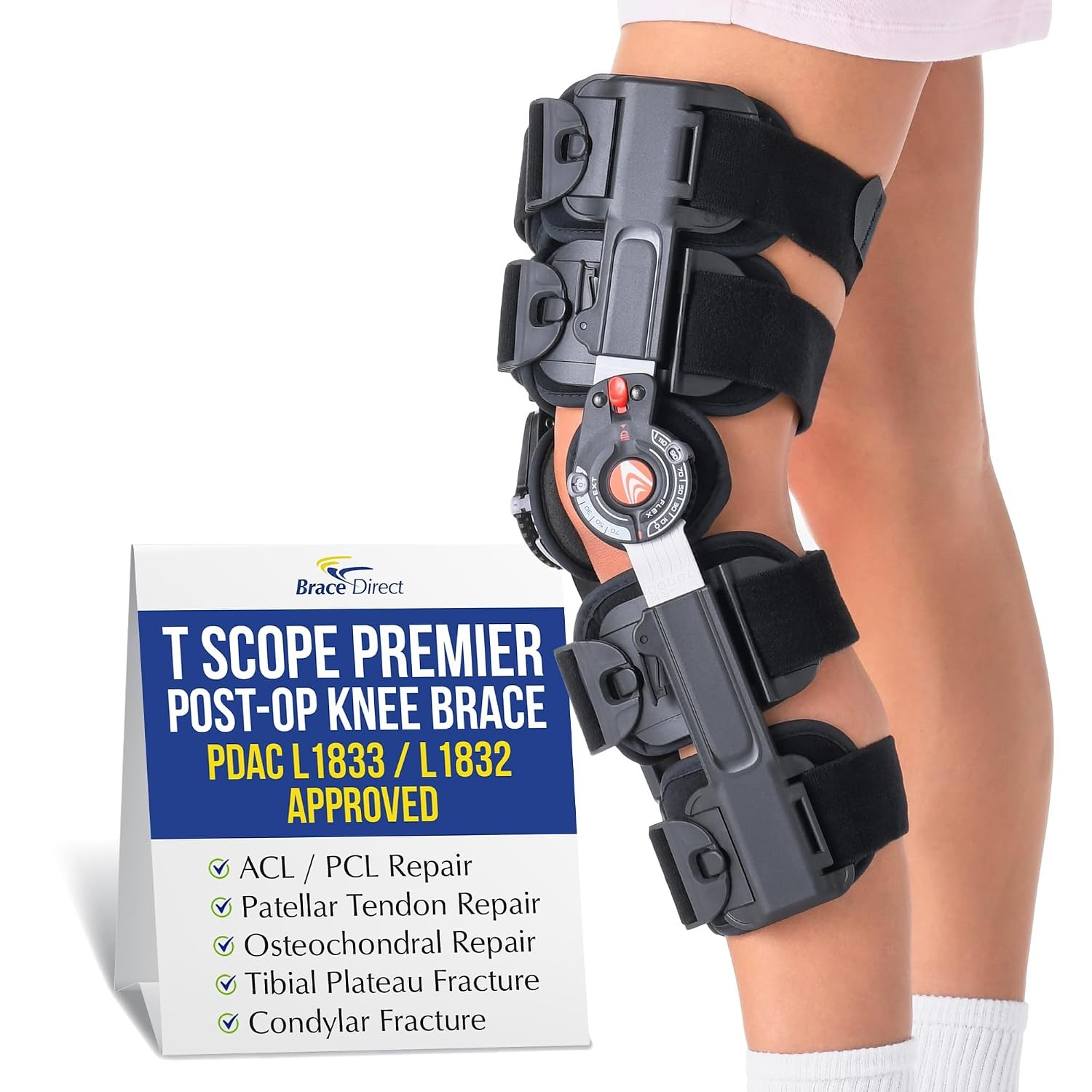 Post Op Knee Brace for ACL MCL LCL