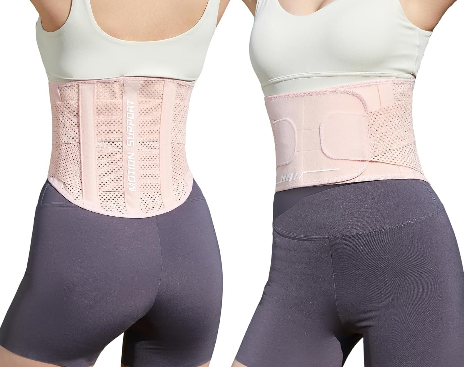Lightweight Back Brace for Lower Back Pain Women Men, Lumbar Support Waist Su…