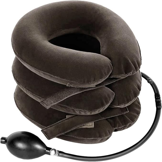 Cervical Neck Traction Device for Instant Neck Pain Relief (Inflatable)