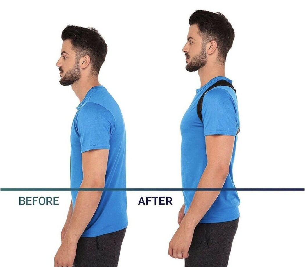 Posture Corrector Adjustable Clavicle Brace to Comfortably Improve Bad Posture