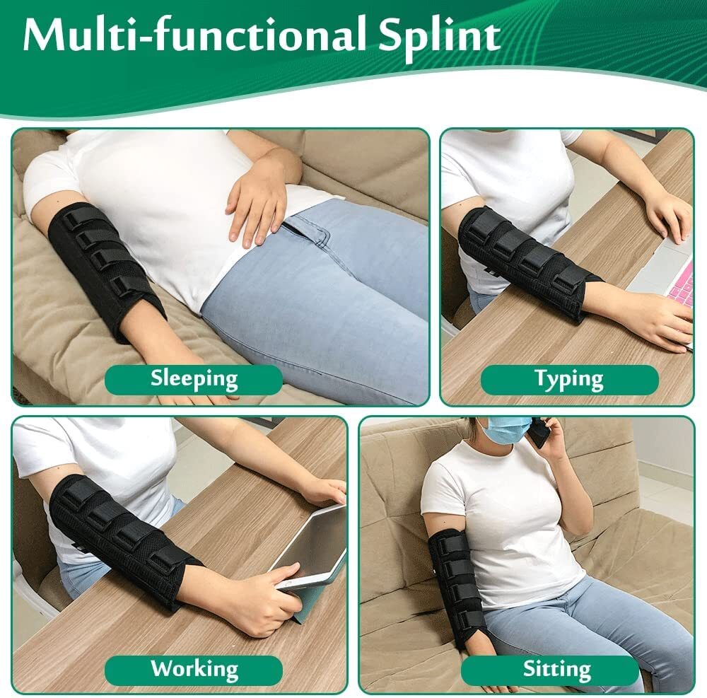 Elbow Splint Brace Ulnar Nerve Entrapment Cubital Tunnel for Immobilizer Arm L