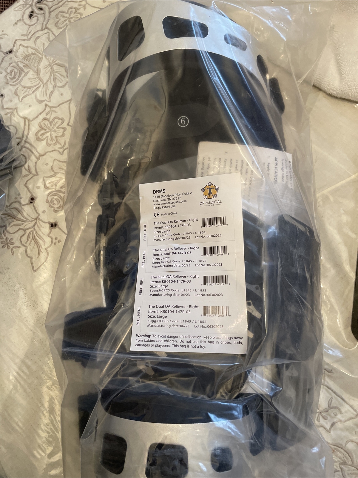 DRMS The Dual OA Reliever | Right | Size Large | Brand New