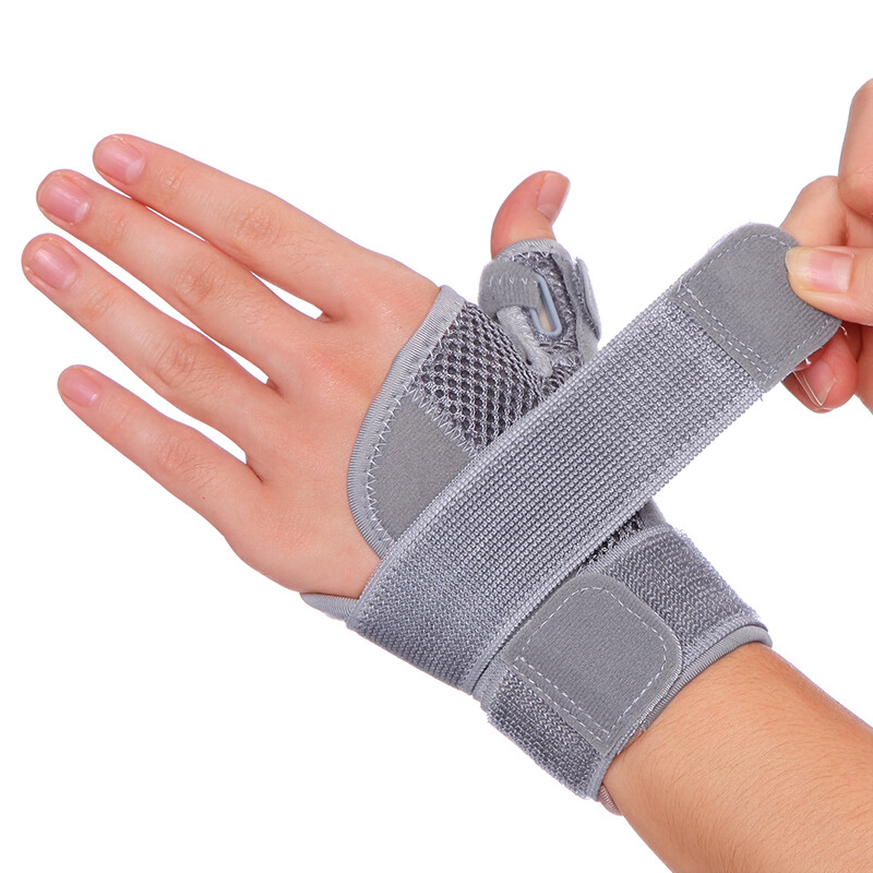 Left/Right Hand Universal Thumb Wrist Support Brace Adjustable Straps