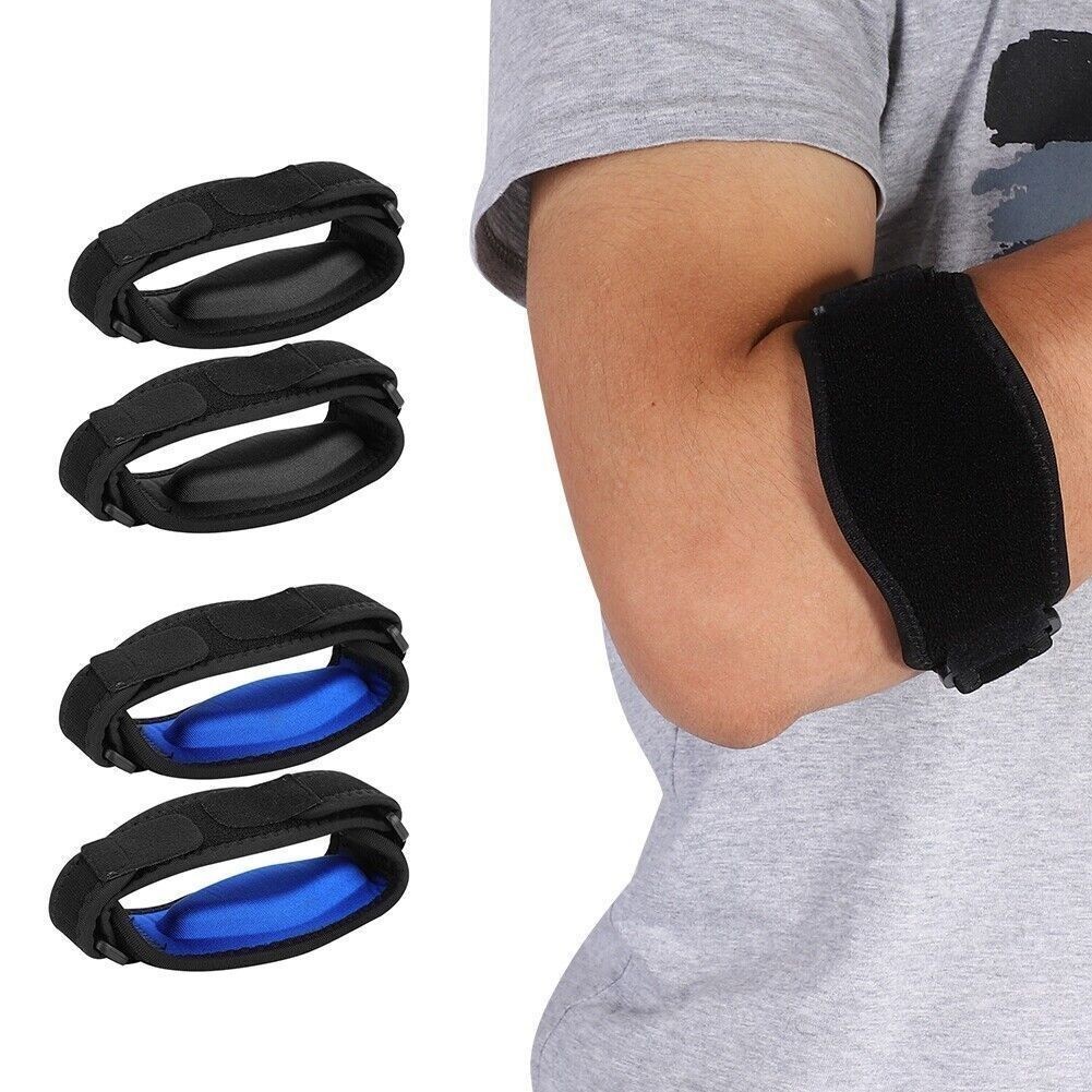 Adults Sports Elbow Support Brace Protector Pad Guard Strap Basketball Tennis
