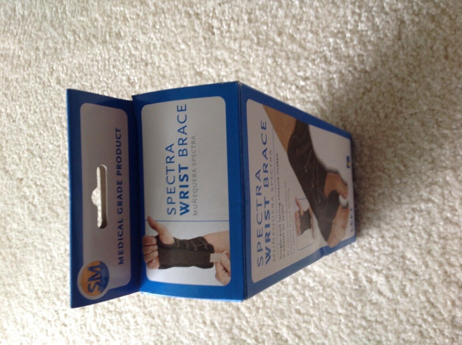 SPECTRA WRIST BRACE SMALL LEFT OSSUR AMERICAS SINGLE PULL LACING CLOSURE