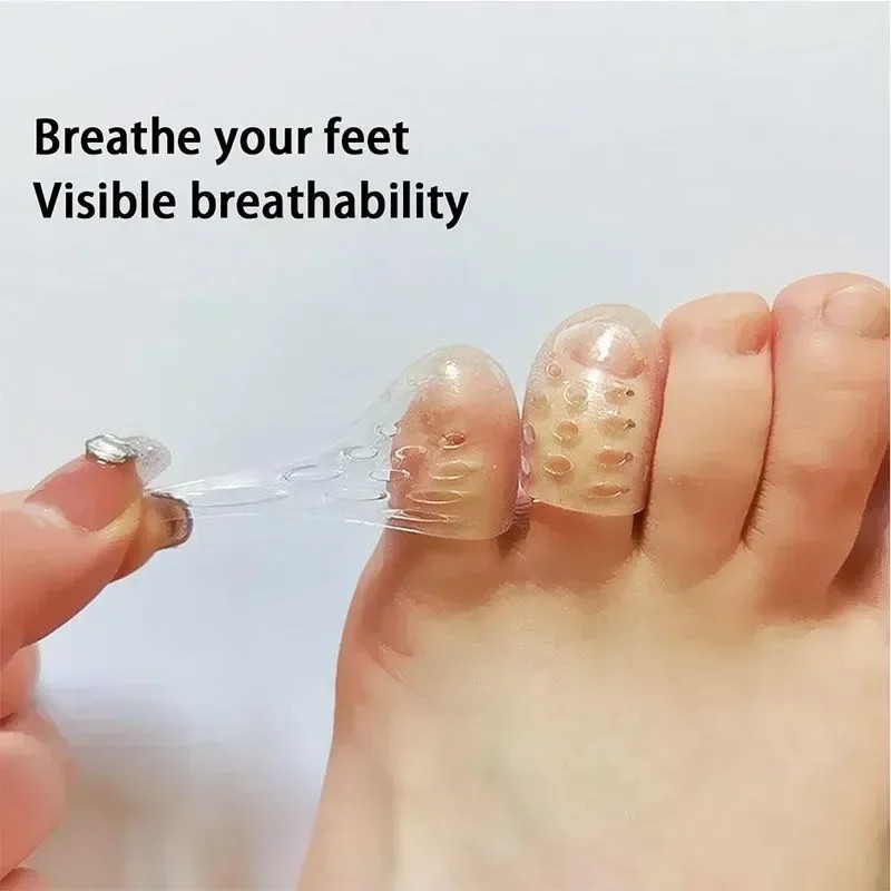 20PCS Breathable Big Toe Caps Protector Sleeves Relief Corn Blister Friction