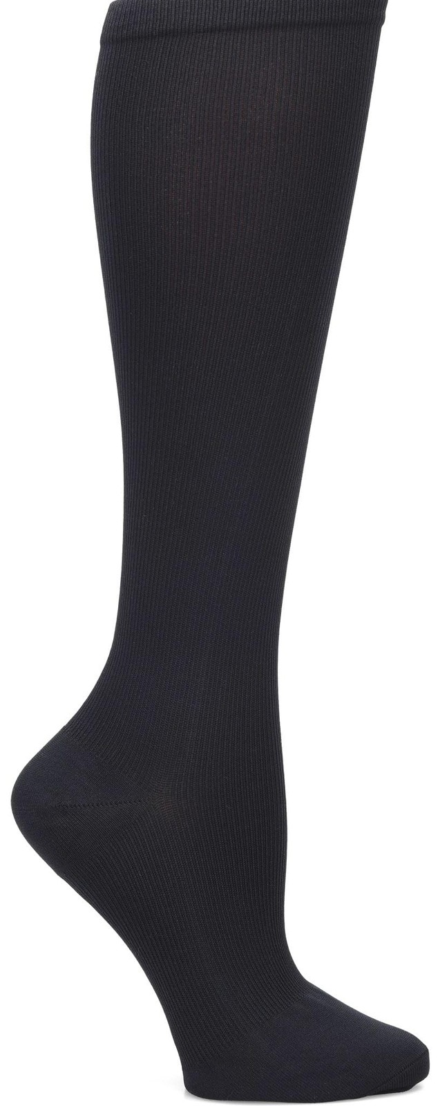 Nurse Mates Women’s Compression Calf Socks 1214 mmHg, Black, 1 Pair