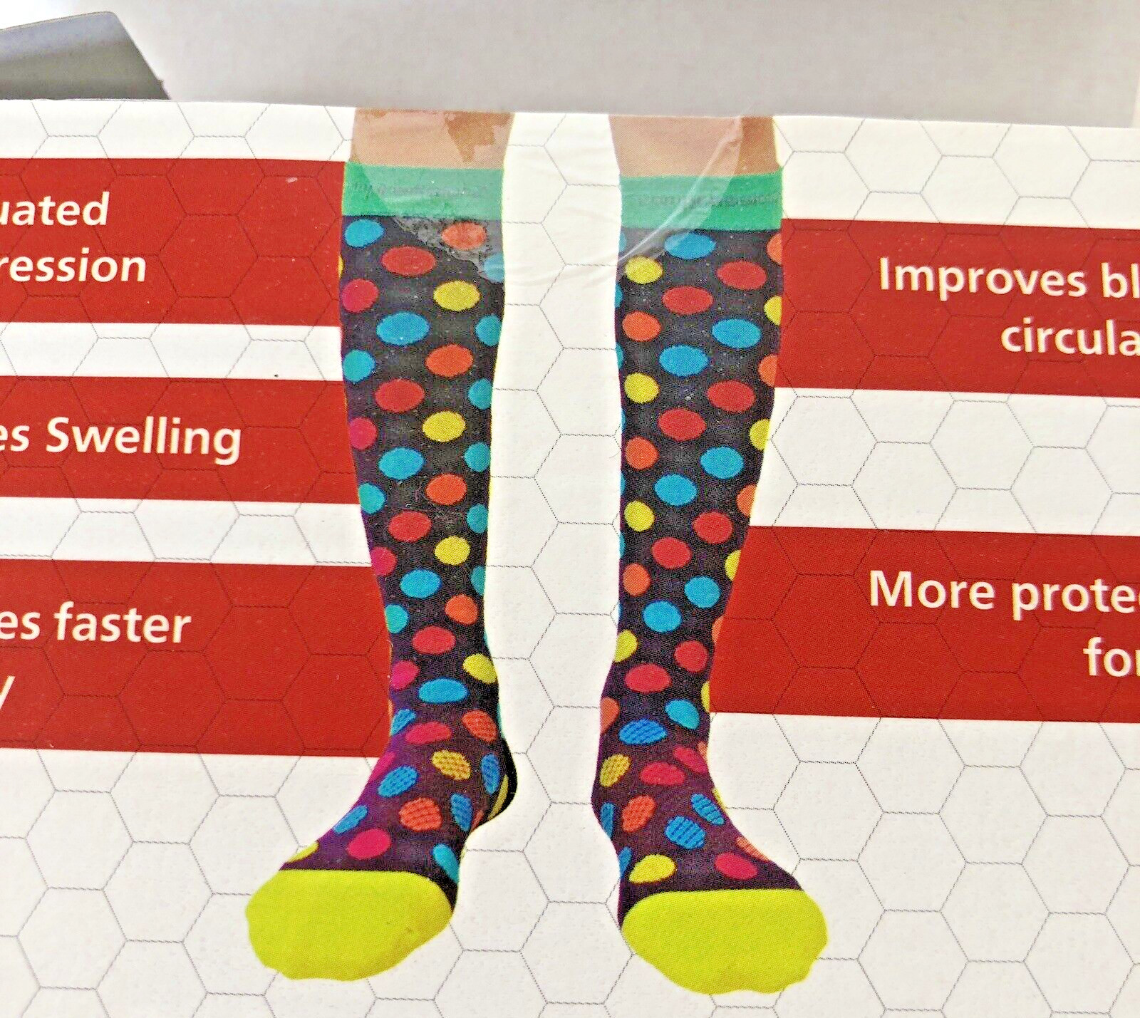 Compression Socks Stockings Womens Mens Medical 20-30 mmHG Size M USA SELLER