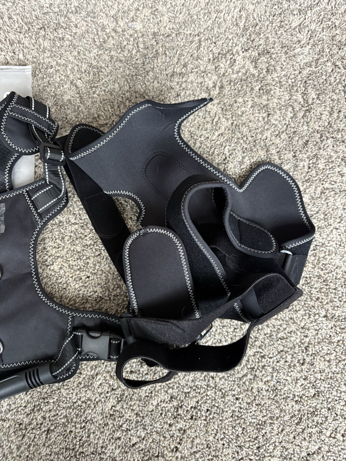 FURWELL DOG ACL CCL KNEE BRACE REAR LEFT LEG W/ HARNESS SIZE L NEW