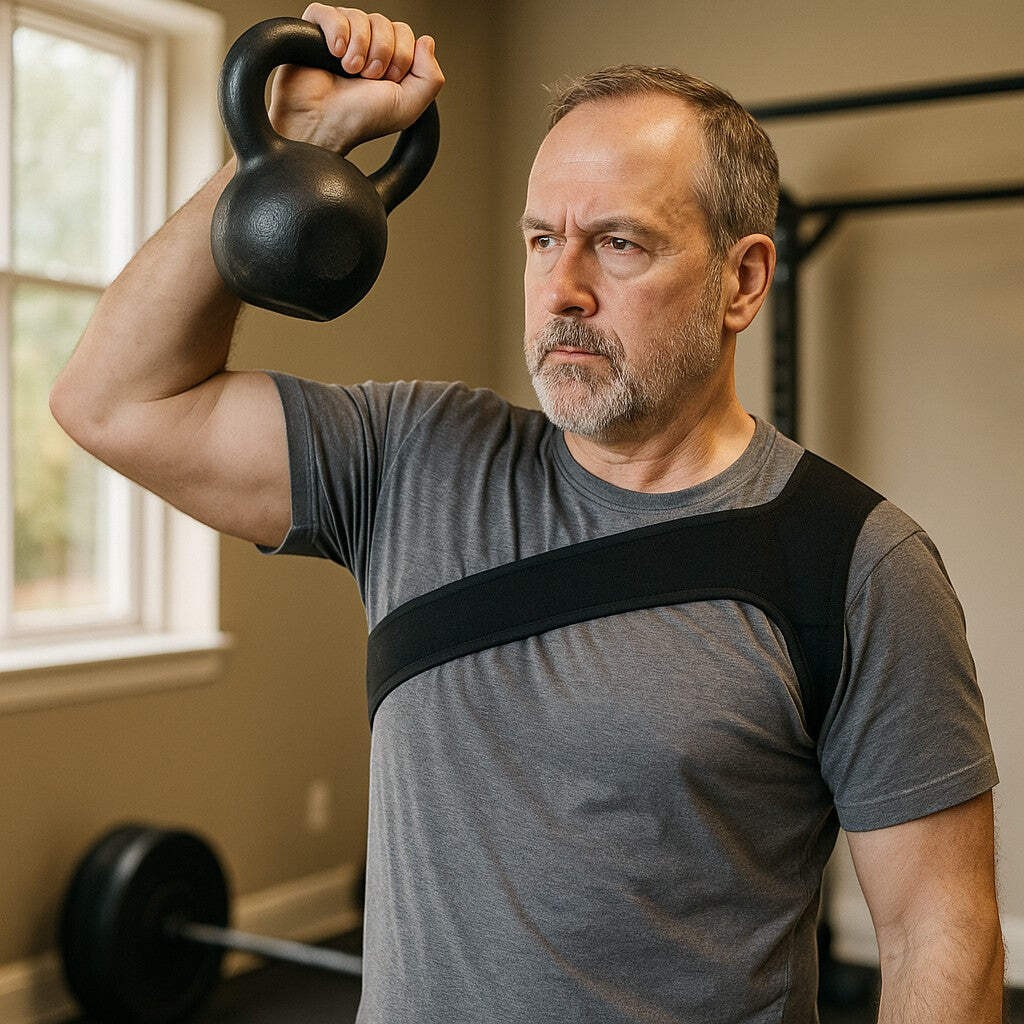 Shoulder Support Brace Large Adjustable Rotator Cuff