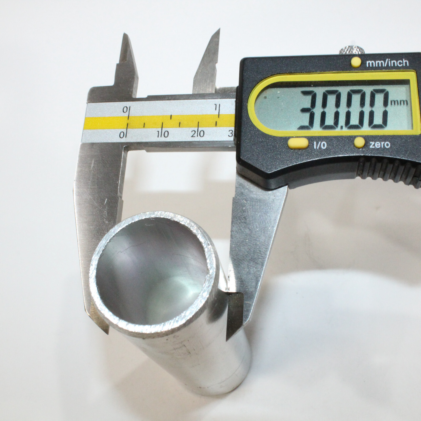 PROSTHETIC Silver Aluminum 30mm Foot Pylon Adapter Tube Length: 3.75″ / 95mm