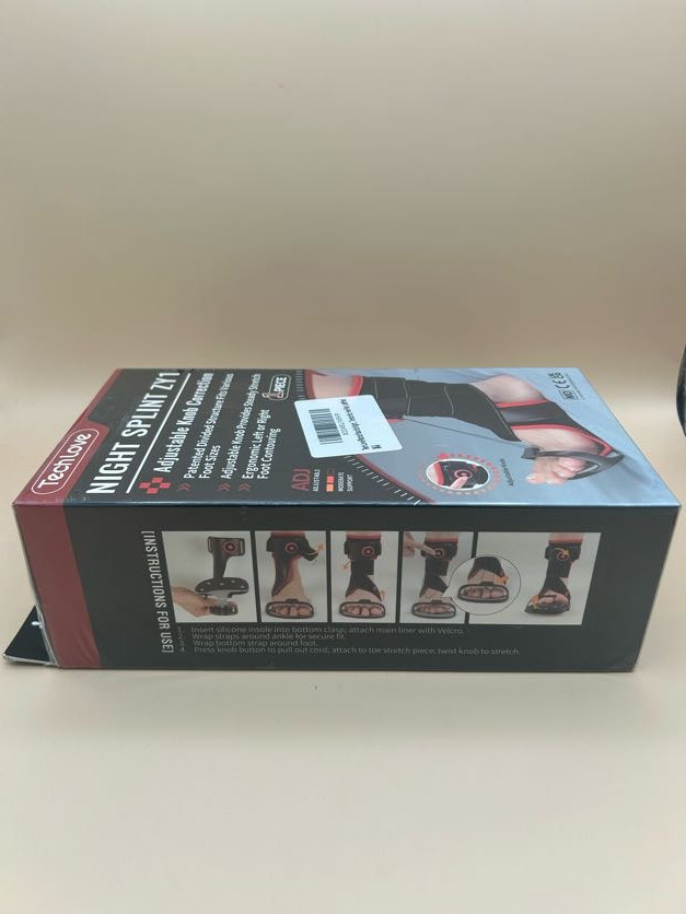 Tech Love Night Splint ZY1 – Adjustable Knob, Left/Right Foot Correction Support