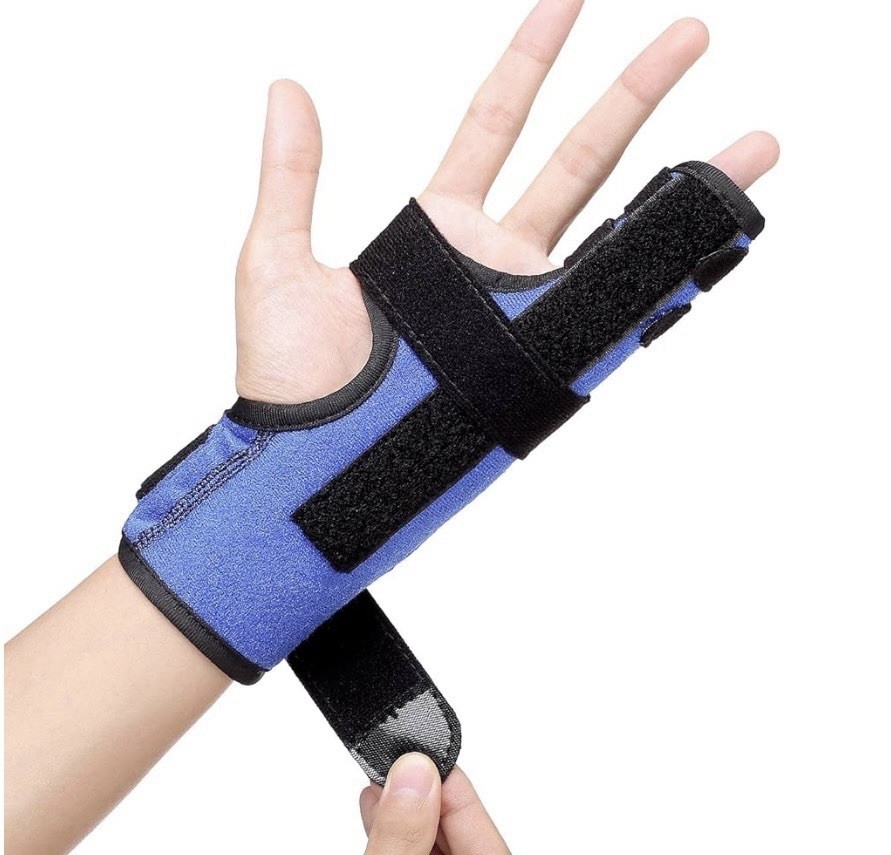 Fracture Splint, Pinky Finger Splint, Adjustable Two Finger Brace,Right or Left