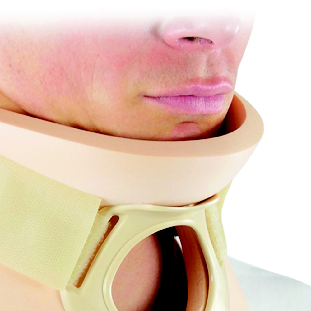 Donjoy California Cervical Collar with Tracheal H 8.3cm Beige