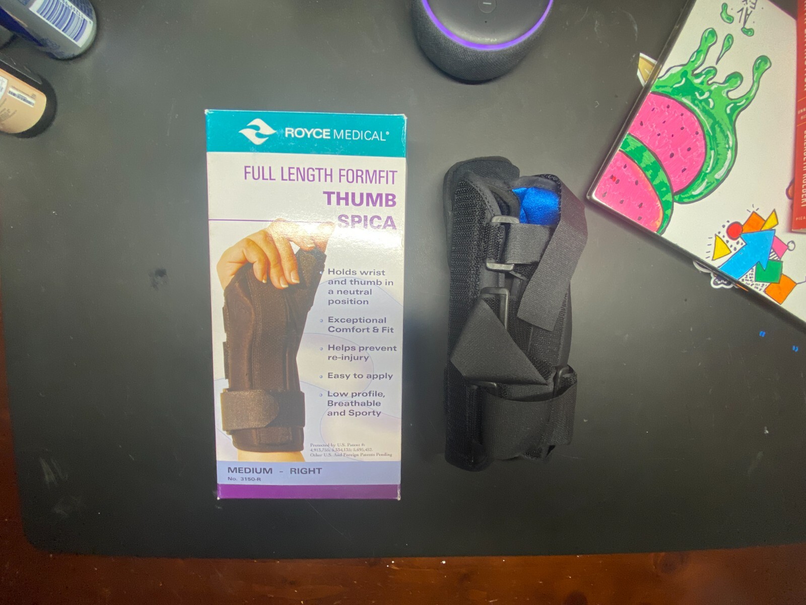 Thumb Spica Brace (RIGHT, ROYCE MEDICAL)