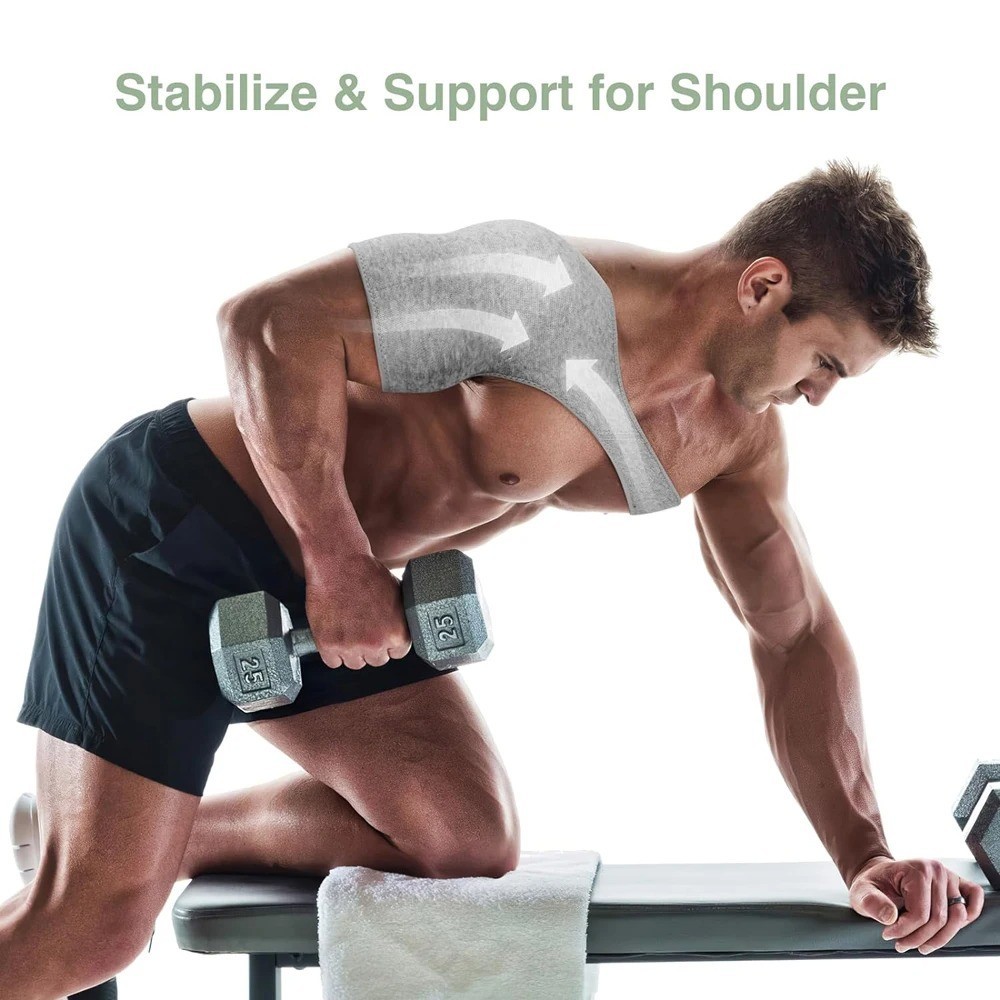 Adjustable Shoulder Brace Support for Rotator Cuff AC Joint Pain Relief
