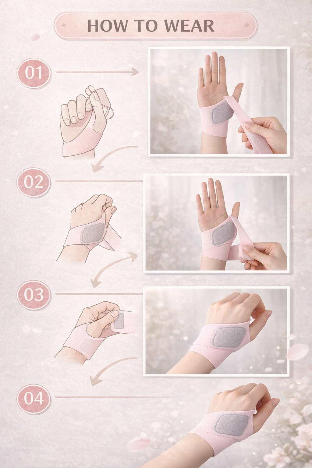 Wrist Guard For Sports And more – Ultra-Thin Anti- Sprain Compression Wrap