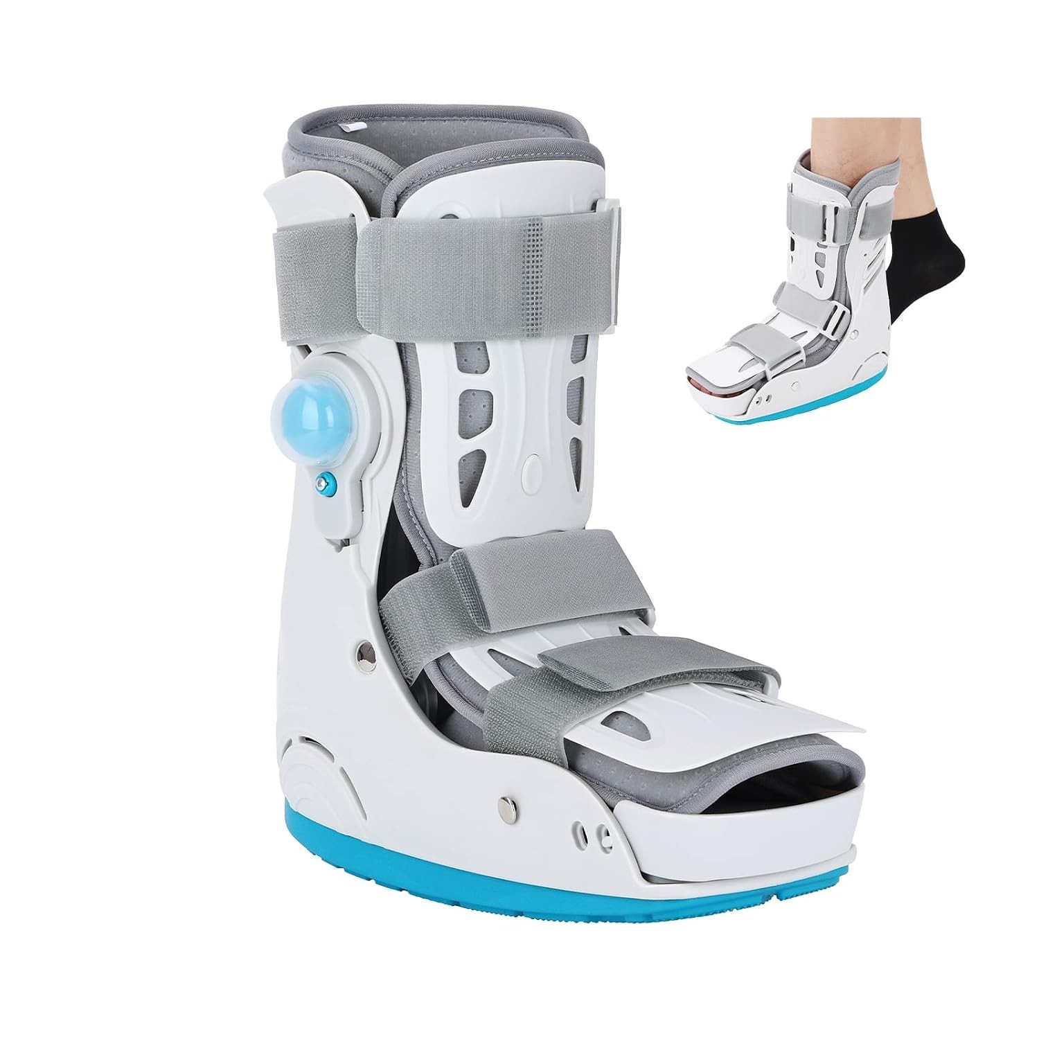 Walker Fracture Boot Air Cam Walker Boot Inflatable Walking-Large