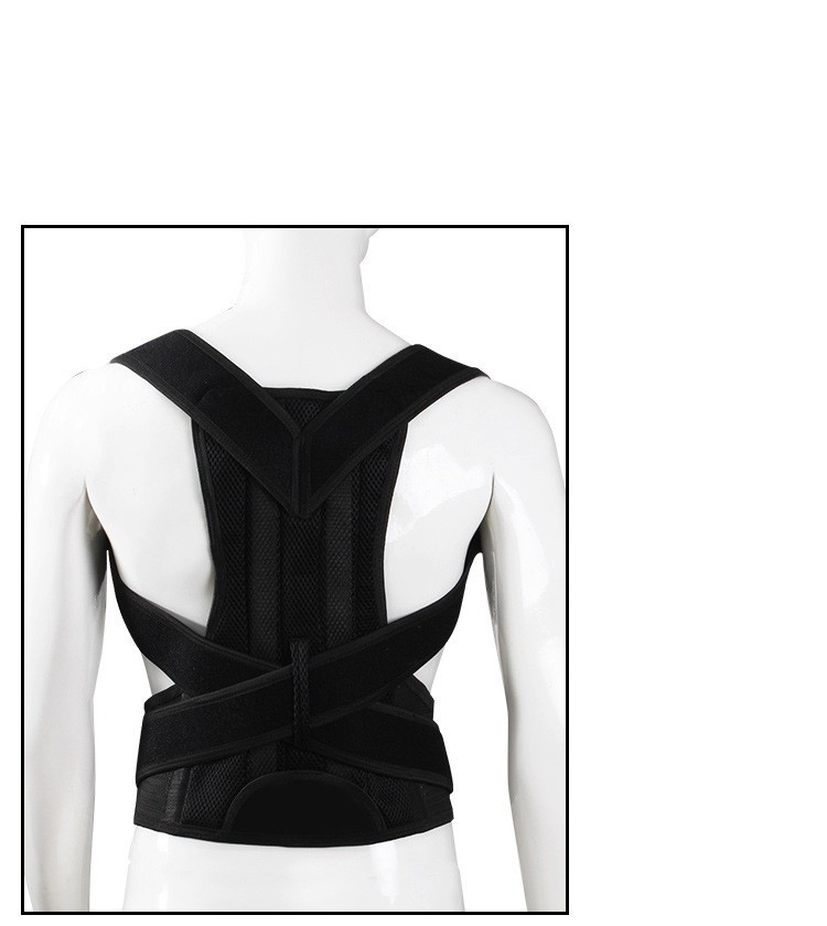 Back Brace Posture Correction Straightener Belt Adjustable Men And Women