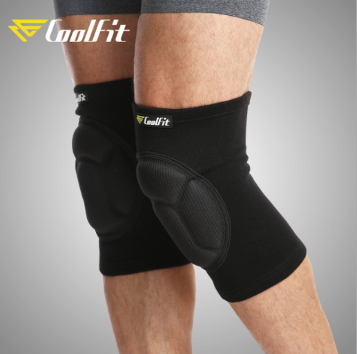 2X Thickening Sponge Knee Brace Support For Sport dancing hip-hop Climbing Work