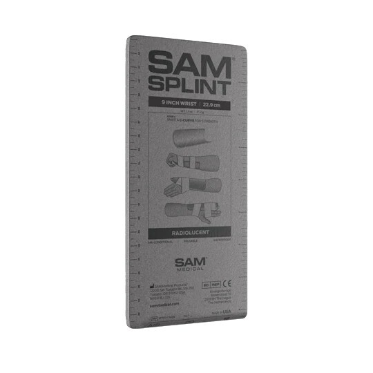 SAM Medical 9 inch Wrist Splint – SP500-CH-EN – New – Case of 60 pcs
